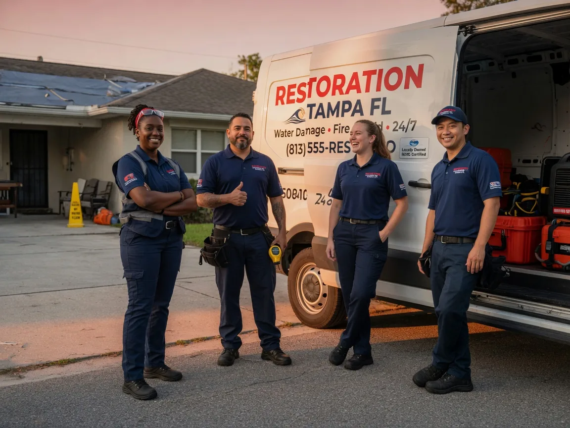 Water Damage Restoration company in Bowers, PA