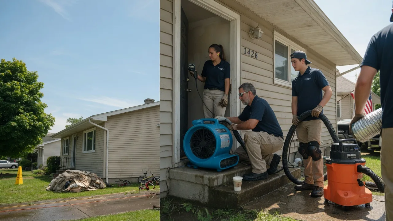 Water Damage Restoration in Bowers, PA near me